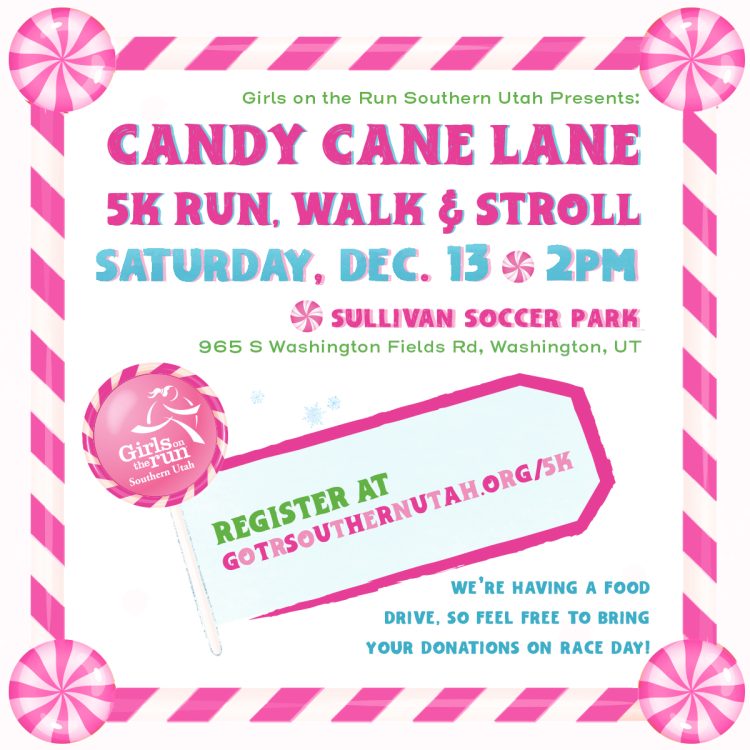 Candy Cane Lane 5K – Girls on the Run Southern Utah