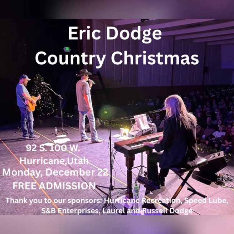 Eric Dodge Country Christmas Concert – 2025