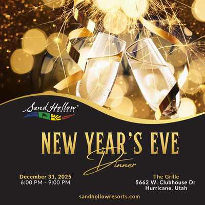 New Year’s Eve Dinner at Sand Hollow