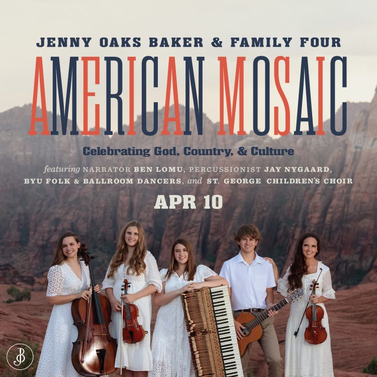Jenny Oaks Baker & Family Four American Mosaic