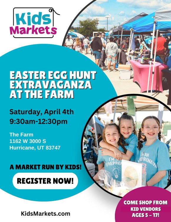 Kids Market at The Farms Easter Egg Hunt Extravaganza